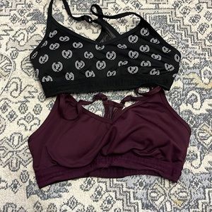 Pink Sports Bras